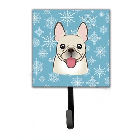 Jensendistributionservices Snowflake French Bulldog Leash & Key Holder MI1660949
